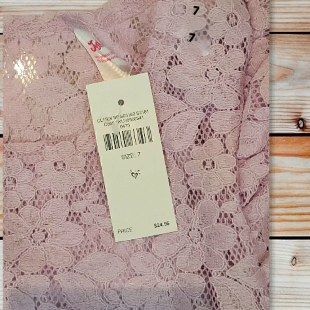 Justice Lace Tops with Cami Bundle - NWT